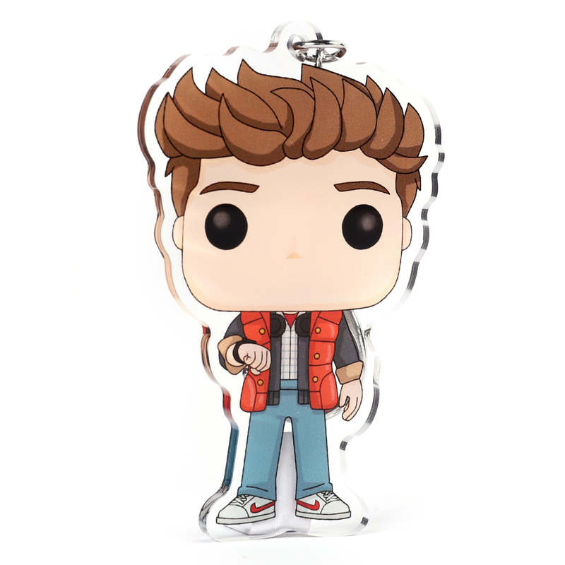 Marty McFly - TOONS Keyring