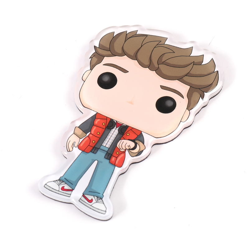 Marty McFly - TOONS Magnet