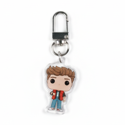 Marty McFly - Tiny TOONS Keyring
