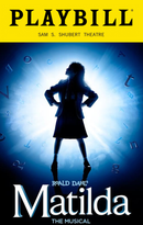 Matilda - Playbill Metal Sign