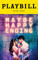 Maybe Happy Ending - Playbill Metal Sign