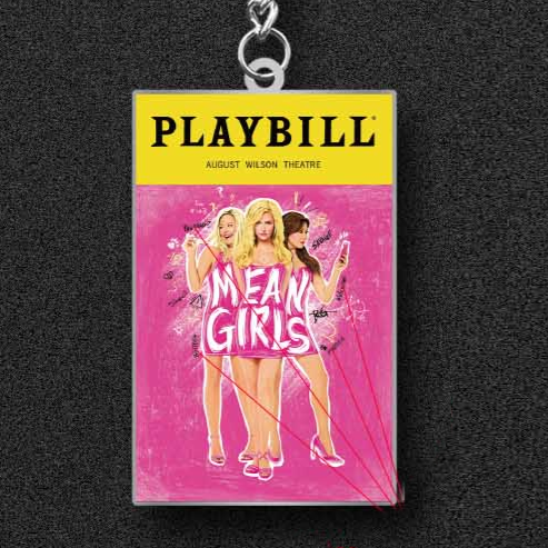 Mean Girls - Playbill Keyring