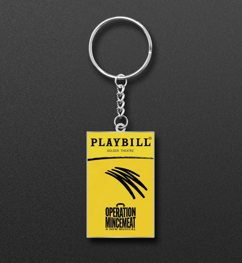 Operation Mincemeat - Playbill Keyring