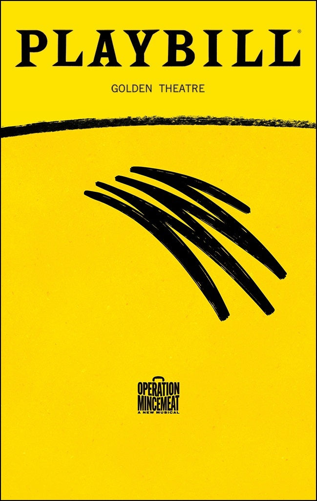 Operation Mincemeat - Playbill Metal Sign