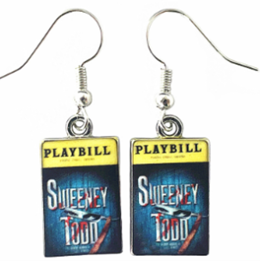 Sweeney Todd - Playbill Earrings