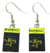 The King and I - Playbill Earrings