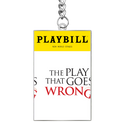 The Play That Goes Wrong - Playbill Keyring