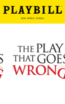 The Play That Goes Wrong - Playbill Metal Sign