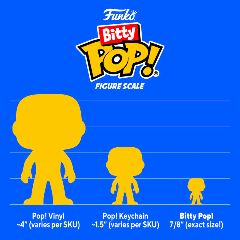 Funko BITTY POP! - Marty McFly and the DeLorean