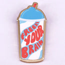 Freeze Your Brain - Enamel Pin