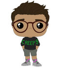 Michael - Pop inspired Keychain