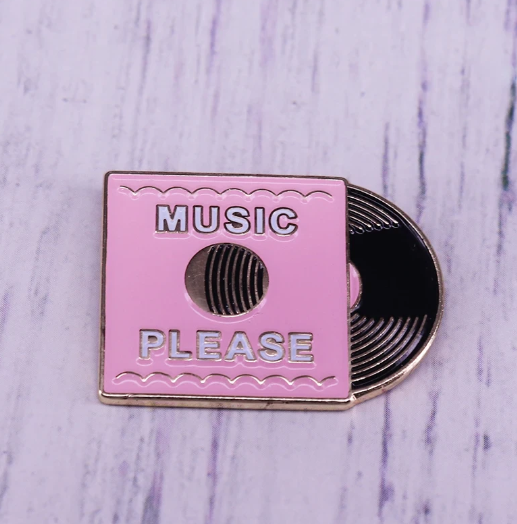 Music Please - Enamel Pin