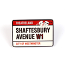 Shaftesbury Avenue - Theatreland Enamel Pin