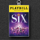 Six - Playbill Keyring