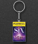 Six - Playbill Keyring