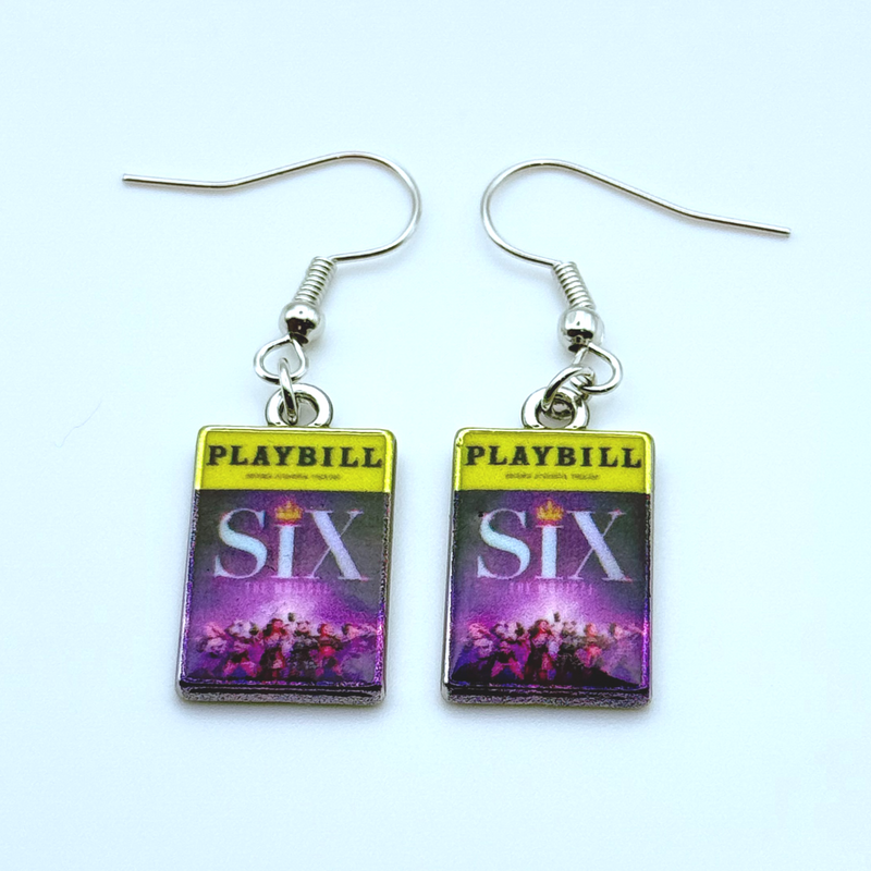 Six - Playbill Earrings