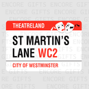 St Martin's Lane - Theatreland Enamel Pin