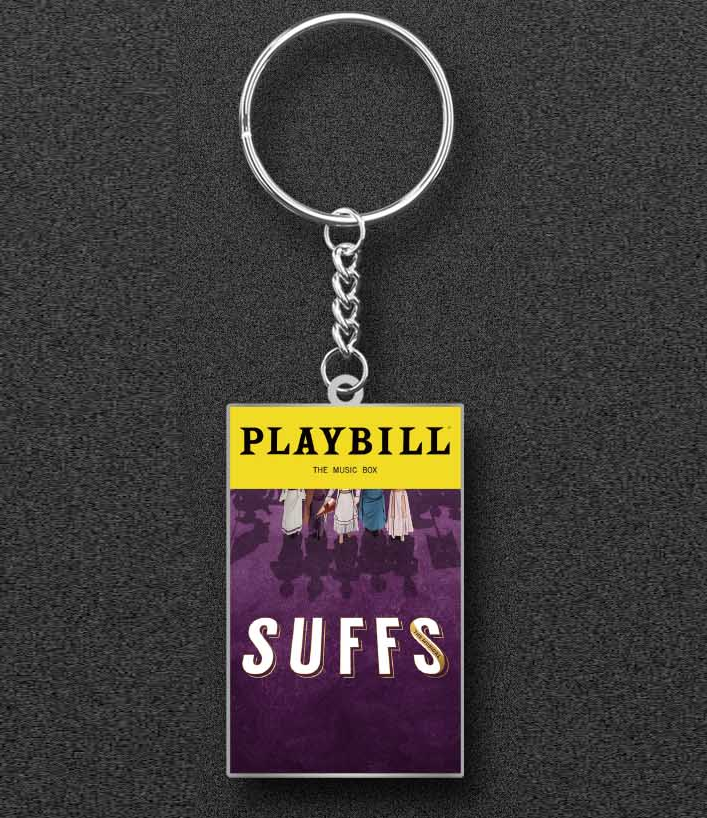 Suffs - Playbill Keyring