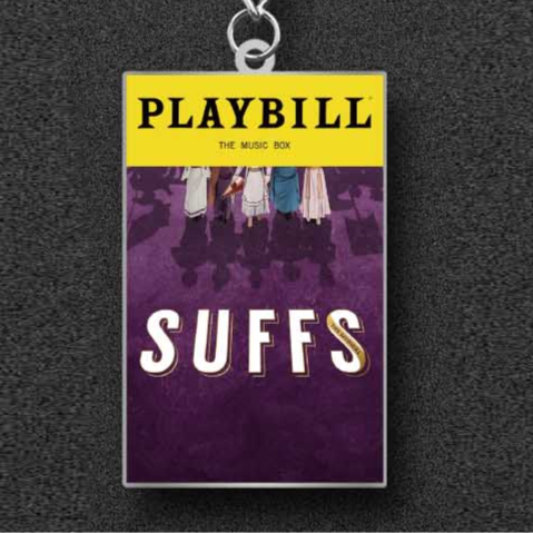 Suffs - Playbill Keyring