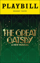 The Great Gatsby - Playbill Metal Sign