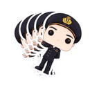 Victor Garber - TOONS Sticker
