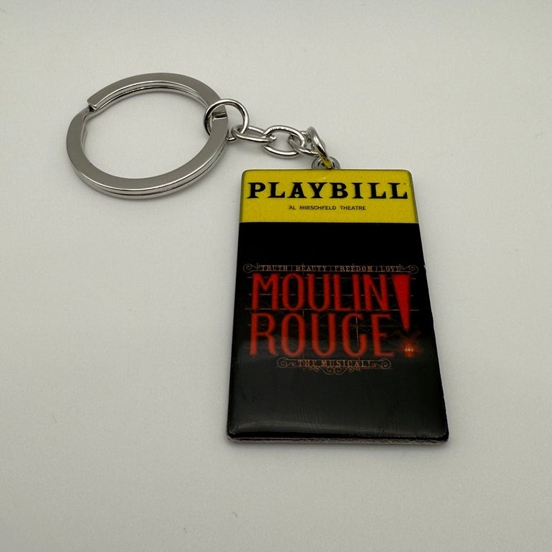 Moulin Rouge - Playbill Keyring