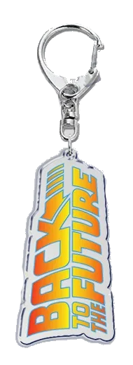 Back To The Future - Keyring