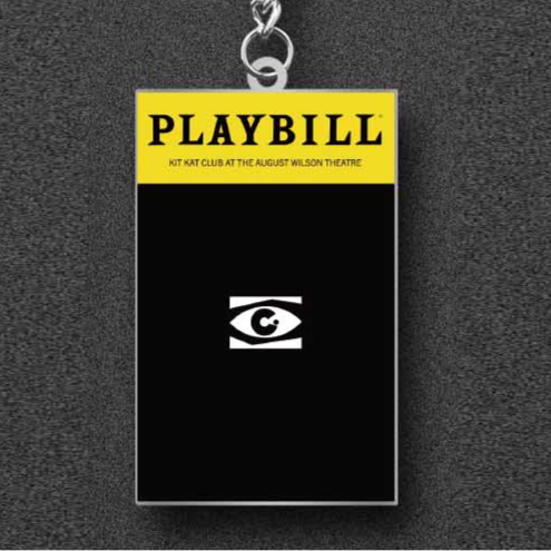 Cabaret - Playbill Keyring