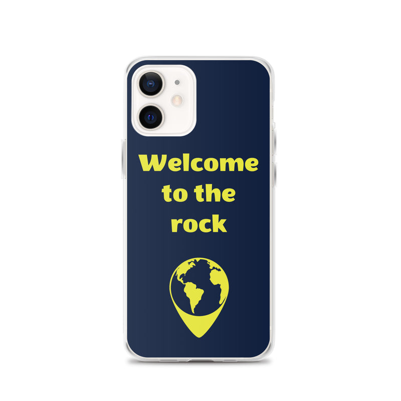 Welcome To The Rock - iPhone Case