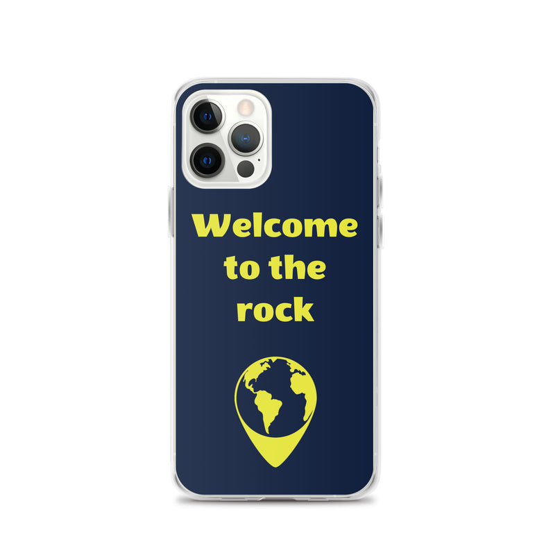 Welcome To The Rock - iPhone Case