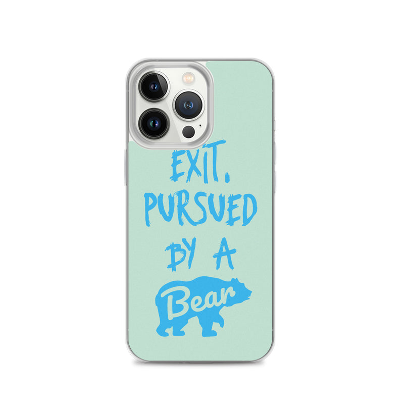 Exit, Pursued by a Bear - iPhone® Case