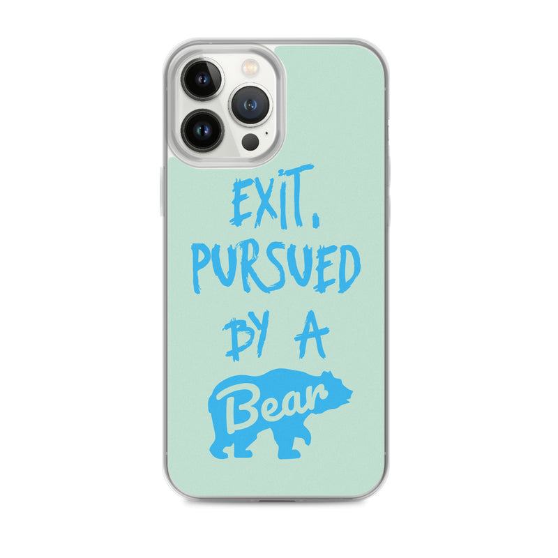 Exit, Pursued by a Bear - iPhone® Case