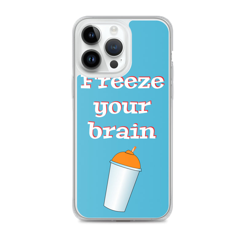 Freeze Your Brain - iPhone Case