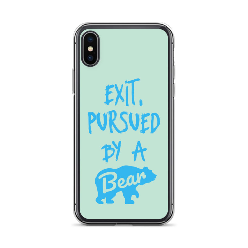 Exit, Pursued by a Bear - iPhone® Case