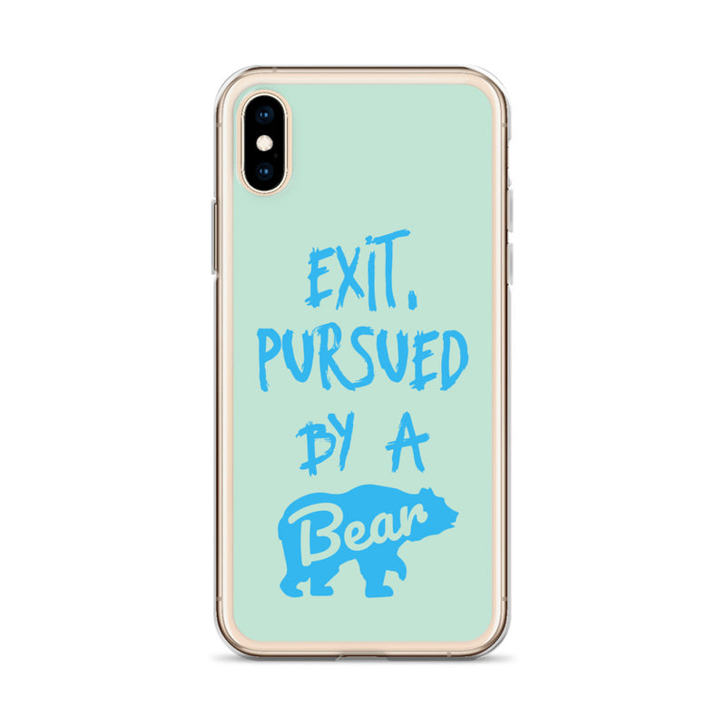 Exit, Pursued by a Bear - iPhone® Case