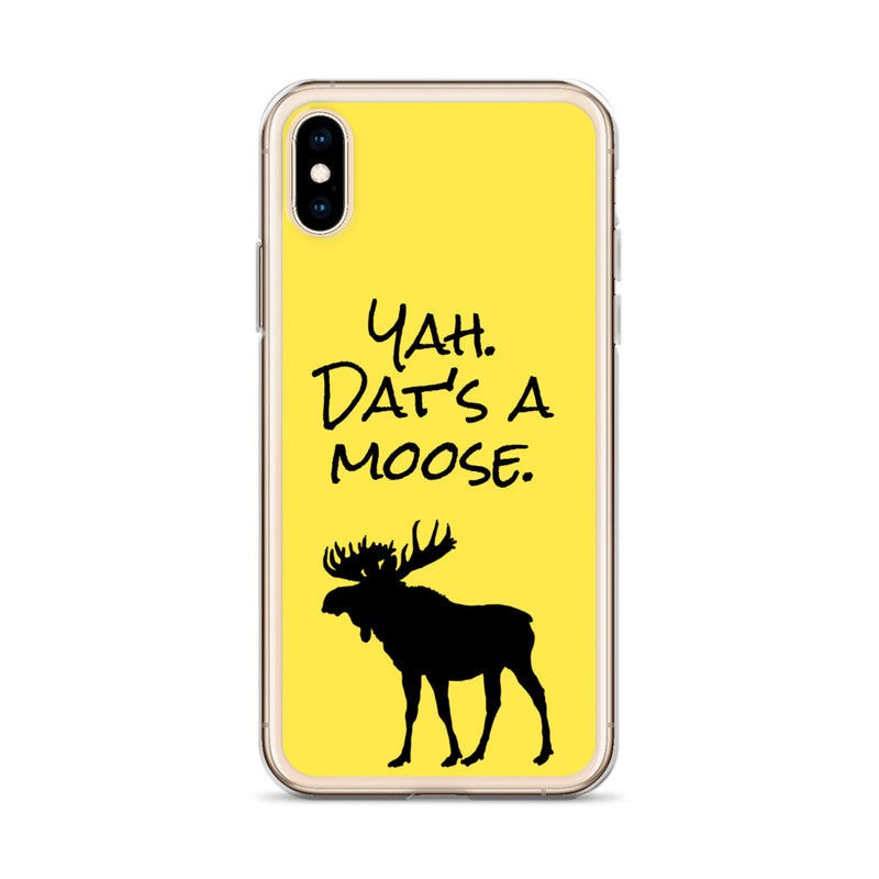 Yah. Dat's A Moose - iPhone Case