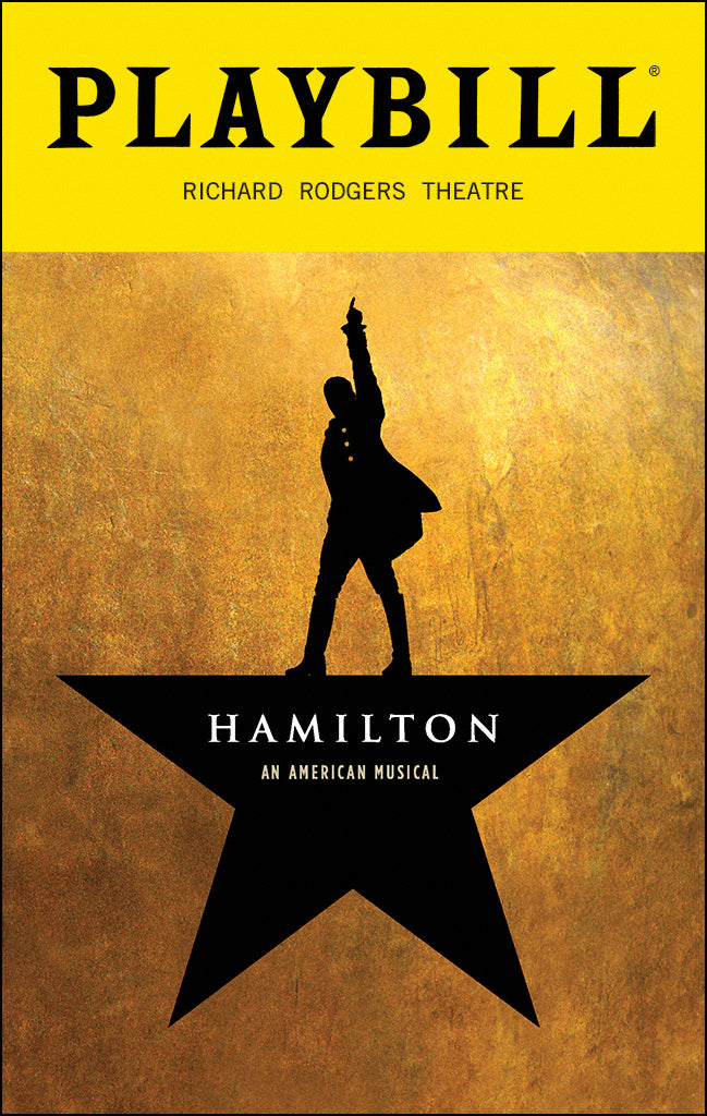 Hamilton - Playbill Metal Sign