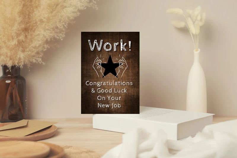 Work Hamilton Reference Work! Hamilton Greetings Card