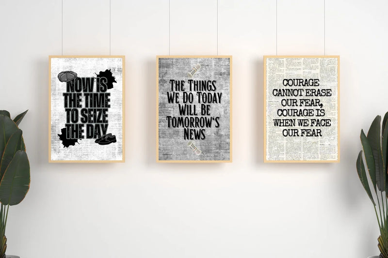 Newsies Quote Prints