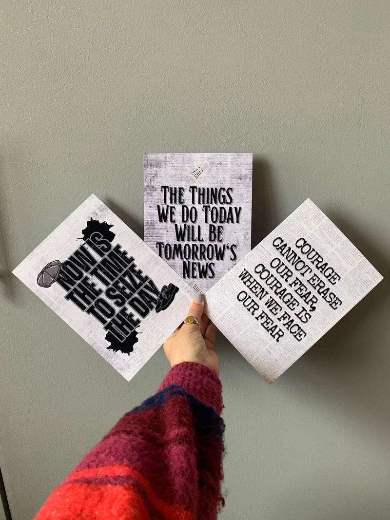 Newsies Quote Prints