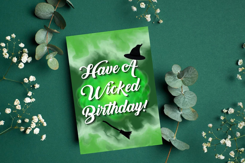 Wicked Greetings Card