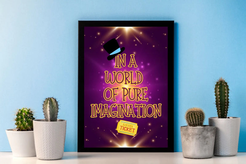 Charlie and the Chocolate Factory Print