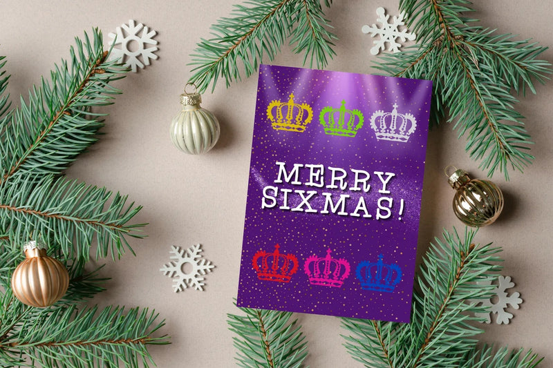 Merry SIXmas - Greetings Card