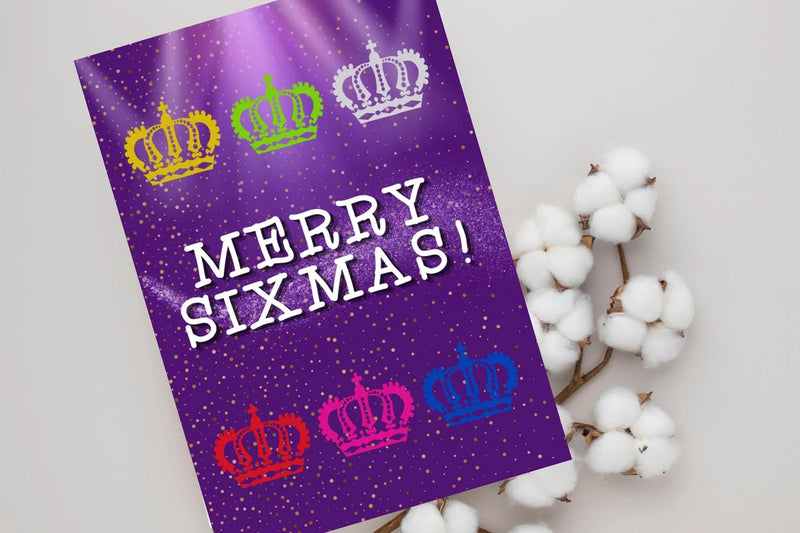 Merry SIXmas - Greetings Card