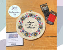 Starlight Express Inspired Embroidery Kit - "Only You Have the Power Within You!" by Amelia Stitches
