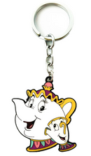 Mrs Potts and Chip - Keyring