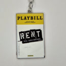Rent - Playbill Keyring
