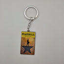 Hamilton - Playbill Keyring