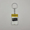 Rent - Playbill Keyring
