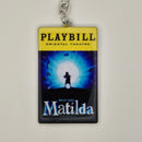 Matilda - Playbill Keyring
